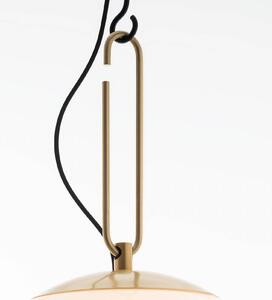 Artemide nh sklenená závesná lampa Ø 22 cm