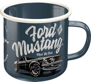 Nostalgic Art Plechový Hrnček Ford Mustang Meet The Boss