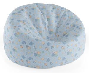 Sablio Sedací vak Cocoon Puzzle a dudlíky - 75 x 45 x 35 cm