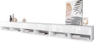 NÍZKA KOMODA, biela, biela s vysokým leskom, 300/30/31 cm P & B - Obývacie zostavy, Online Only