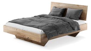 Masívna dubová manželská posteľ Piacenza Rozmer: 160x200