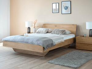 Masívna dubová manželská posteľ Piacenza Rozmer: 140x200