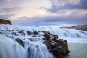 Fototapeta vodopády na Islande