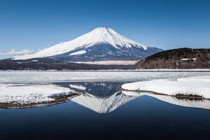 Samolepiaca fototapeta japonská hora Fuji