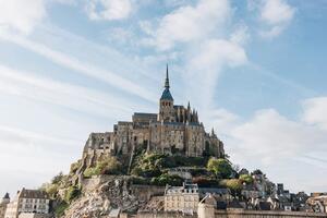 Fototapeta hrad Mont-Saint-Michel