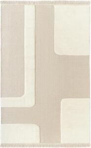 Ručne tkaný koberec s reliéfnym vzorom Laine
