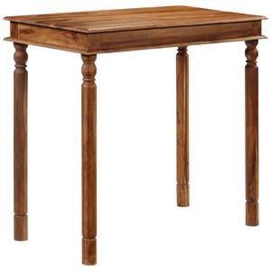 Barový stôl, drevený masív sheesham 120x60x107 cm