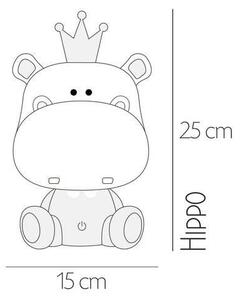 DETSKÁ STOLNÁ LAMPA, 14/14/25 cm - Online Only bytové doplnky, Online Only
