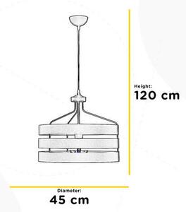 VISIACE SVIETIDLO, 45/120 cm - Online Only bytové doplnky, Online Only