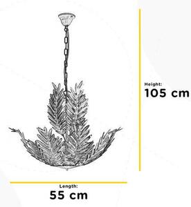 ZÁVESNÉ SVIETIDLO, 55/105 cm - Online Only bytové doplnky, Online Only