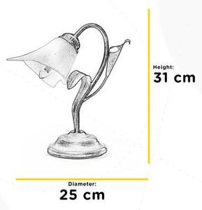 STOLNÁ LAMPA, E14, 25/25/31 cm - Online Only bytové doplnky, Online Only