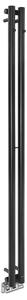 Sapho Pilon kúpeľňový radiátor dekoratívny 180x12.2 cm čierna IZ124