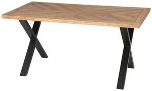 JEDÁLENSKÝ STÔL, dub, farba duba, 160/90/77 cm MID.YOU - Online Only zostavy, Online Only