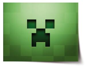 Sablio Plagát Green Blocks - 60x40 cm