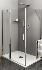 Polysan Zoom Line stena sprchovacieho kúta 100 cm chróm lesklý/sklo priehľadné ZL3210