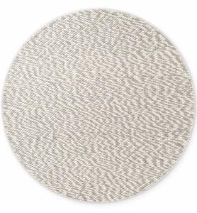 ELLE Decoration, Kusový koberec Lyon Beans 106317 Natural Cream Grey kruh z kolekcie Elle, 160x160 (priemer) kruh, šedá, obývacia izba