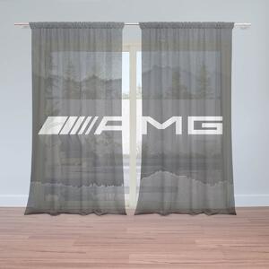 Sablio Záclony AMG čierna: 2ks 150x250cm