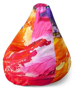 Sablio Sedací vak Pear Farby - 70 x 95 x 15 cm