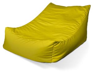 Sablio Sedací vak Lounge Žltá 2 - 80 x 95 x 50 cm