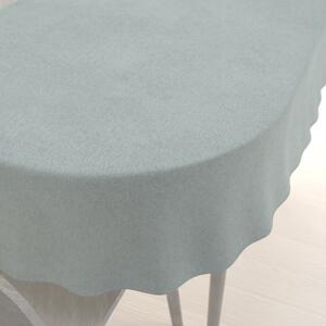 Biante Dekoračný oválny obrus BKL-604 Sivozelený režný 60x100 cm