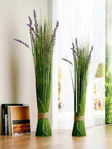 Tutumi, umelá dekoratívna levanduľová tráva 70cm 222290, fialová-zelená, OGR-06660