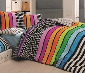 Brotex Obliečky francúzske bavlna 240x200,70x90 Stripes DUO, Výber zapínania: zipsový uzáver