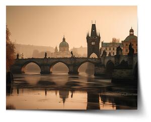 Sablio Plagát Praha Karlov most 1 - 60x40 cm