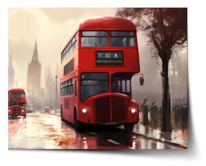 Sablio Plagát Londýn Double-decker 1 - 60x40 cm