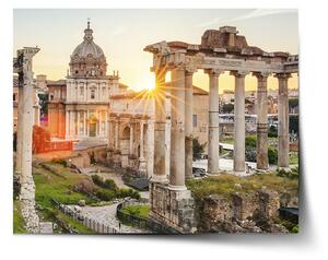 Sablio Plagát Rím Forum Romanum - 60x40 cm