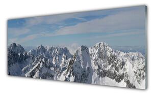 Nástenný panel  Hory príroda 125x50 cm