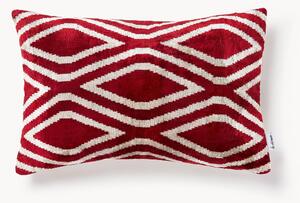 Zamatový poťah na vankúš s abstraktným vzorom Velvety