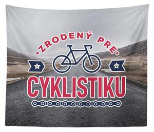 Sablio Deka Zrodený pre cyklistiku: 150x120 cm