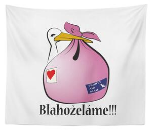 Sablio Deka Blahoželáme!!!: 150x120 cm