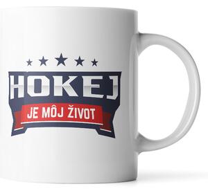 Sablio Hrnček Hokej je môj život - 200 ml - espresso
