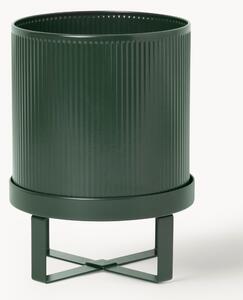 Obal na kvetináč s drážkovaným povrchom Bau, V 24 cm