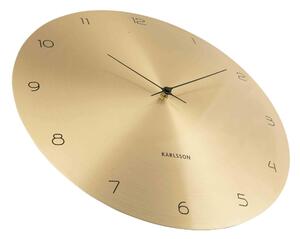 KARLSSON Nástenné hodiny Dome Disc 4,5 × 40 cm