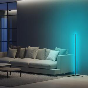 Asir LED Stojacia lampa s modrým RGB svetlom