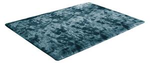 TZ Tmavomodrý obdĺžnikový shaggy koberec Ombre Rozmer: 120x170 cm