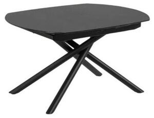 Rozkladací jedálenský stôl s prídavnou doskou s keramickou doskou 100x130 cm Yodalia – Kave Home