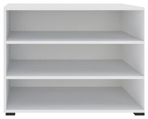 REGÁL, biela, 91/67/40 cm Hom`in - Regály