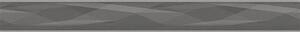 Vliesové bordúry IMPOL 38891-2, rozmer 5 m x 5,5 cm, vlnovky tmavo sivé, A.S. Création