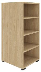 REGÁL, farba duba, 46/90/40 cm Hom`in - Regály