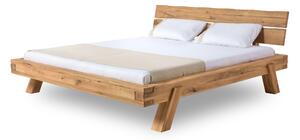 Dubová masívna posteľ Oslo 180 x200 cm so šuplíkmi (viac variantov veľkostí) VÝPREDAJ SKLADOVÝCH ZÁSOB