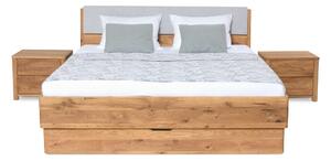 Dubová masívna posteľ Monte 160 x 200 cm