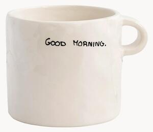 Ručne maľovaná šálka Good Morning