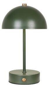 Tmavozelená LED stolová lampa s kovovým tienidlom (výška 25 cm) Holt – House Nordic
