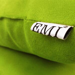 Vankúš zelený semiš EMI: Vankúš 45x45 cm