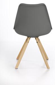 Jedálenská stolička K201 Halmar Biela