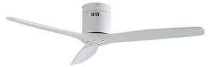 Stropný ventilátor Lucande Vindur, biely, DC, tichý, Ø 132 cm Lucande, Vindur, Biela, Obývacia izba, Kov, Moderný