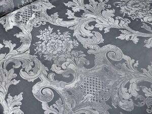 POSTEĽNÁ BIELIZEŇ, damask, sivá, čierna, biela, 140/200 cm Curt Bauer - Obliečky & plachty